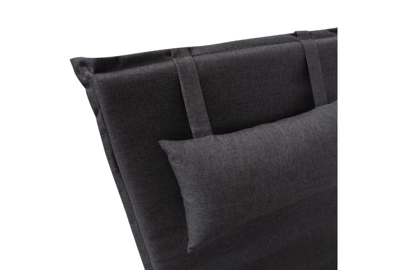 Solstolpute Wicker Mørkegrå - Hagemøbler - Puter - Puter til solseng