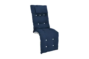 Baden-Baden Flockdyna med nackkudde Fritab Marine