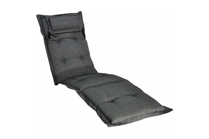 Däckstolsdyna Canyon med nackkudde Fritab Granite - Hagemøbler - Puter - Solstolpute - Dekkstolputer