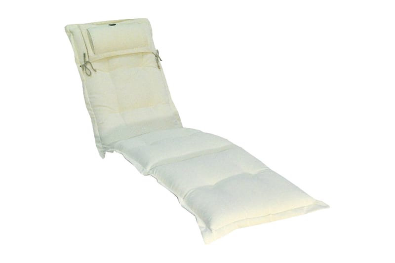 Däckstolsdyna Canyon med nackkudde Fritab Offwhite - Hagemøbler - Puter - Solstolpute - Dekkstolputer