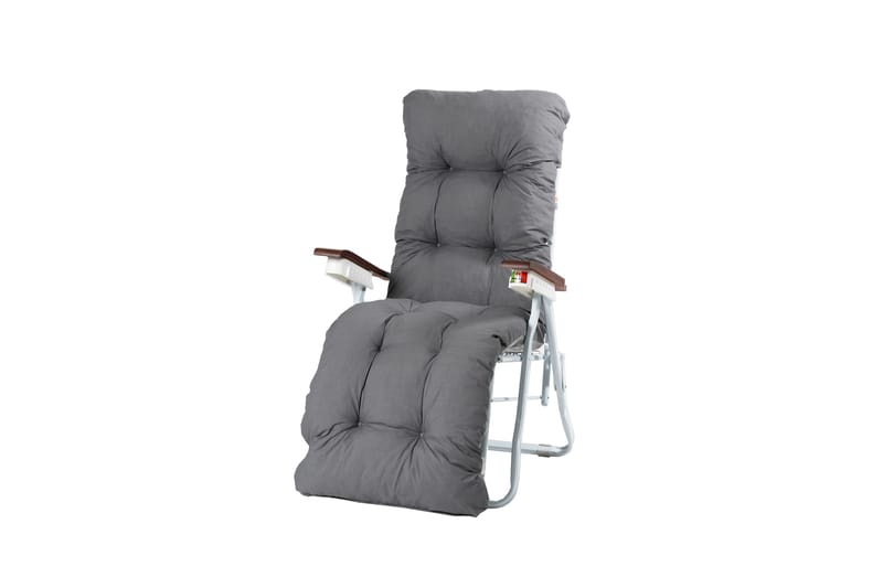Fogo Baden Baden-pute 150 cm - Grå - Hagemøbler - Puter - Solstolpute - Baden baden-puter