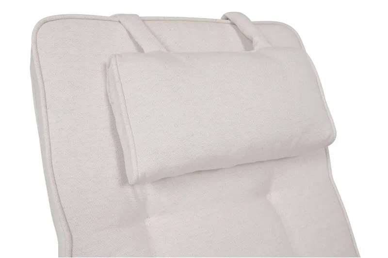 Hema Deckstolpute 50 cm - Hvit - Hagemøbler - Puter - Solstolpute - Dekkstolputer