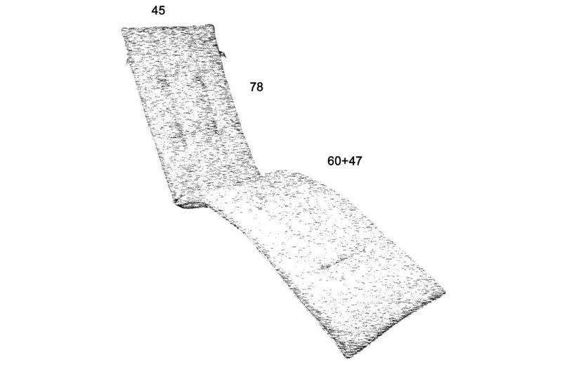 Pute Fritab til dekkstol - Taupe - Hagemøbler - Puter - Solstolpute - Dekkstolputer