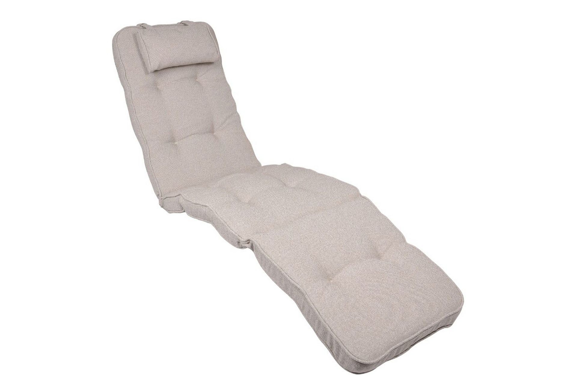Solstoldyne Fritab River med nakkekudde - Beige Rustic