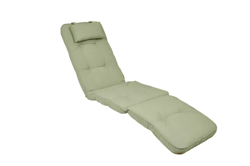 Standard Deckstolpute 50 cm - Grønn - Hagemøbler - Puter - Solstolpute - Dekkstolputer