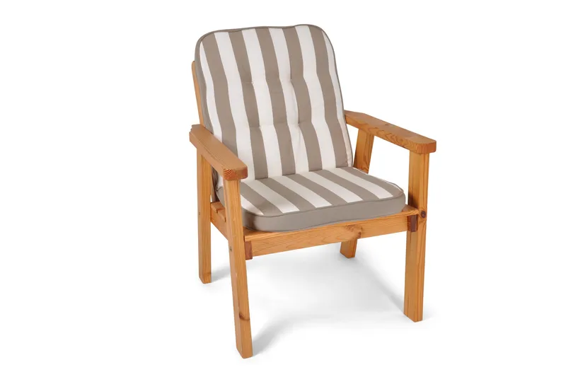 Standard Flockpute 50x47 cm - Taupe - Hagemøbler - Puter - Øvrige puter