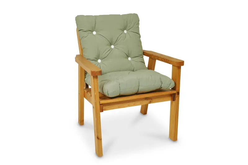 Standard Flockpute 50x48 cm - Grønn - Hagemøbler - Puter - Øvrige puter