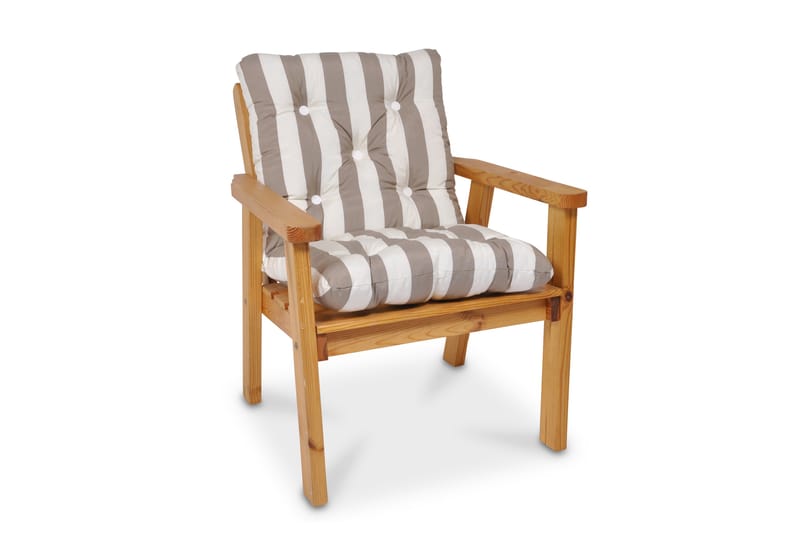 Standard Flockpute 50x48 cm - Taupe - Hagemøbler - Puter - Øvrige puter