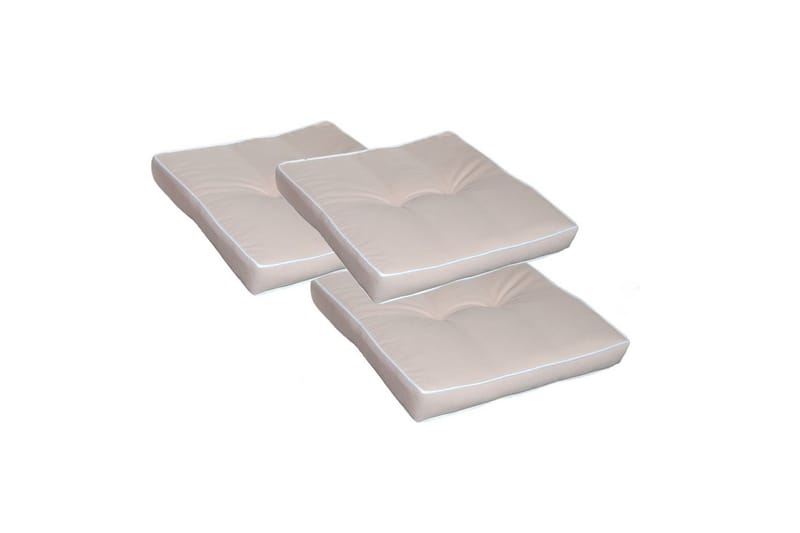 Stolpute Excellent 3-pakning Beige - Beige - Hagemøbler - Puter - Sitteputer