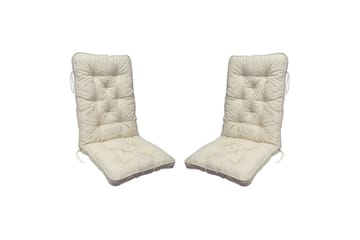 Stolpute med ryggstøtte Malmö Maxi Høy Rygg Beige - Beige - Hagemøbler - Puter - Øvrige puter