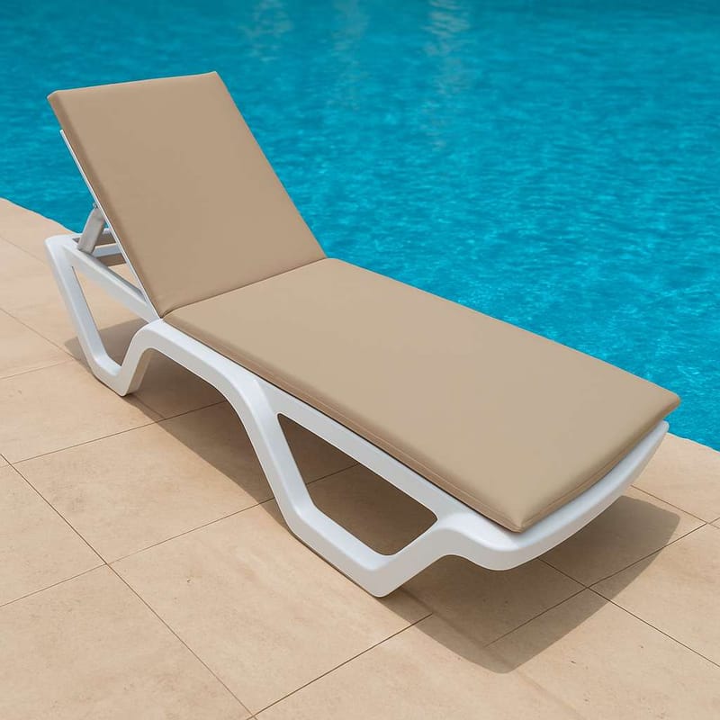 Travos Solstolpute - Beige - Hagemøbler - Puter - Puter til solseng