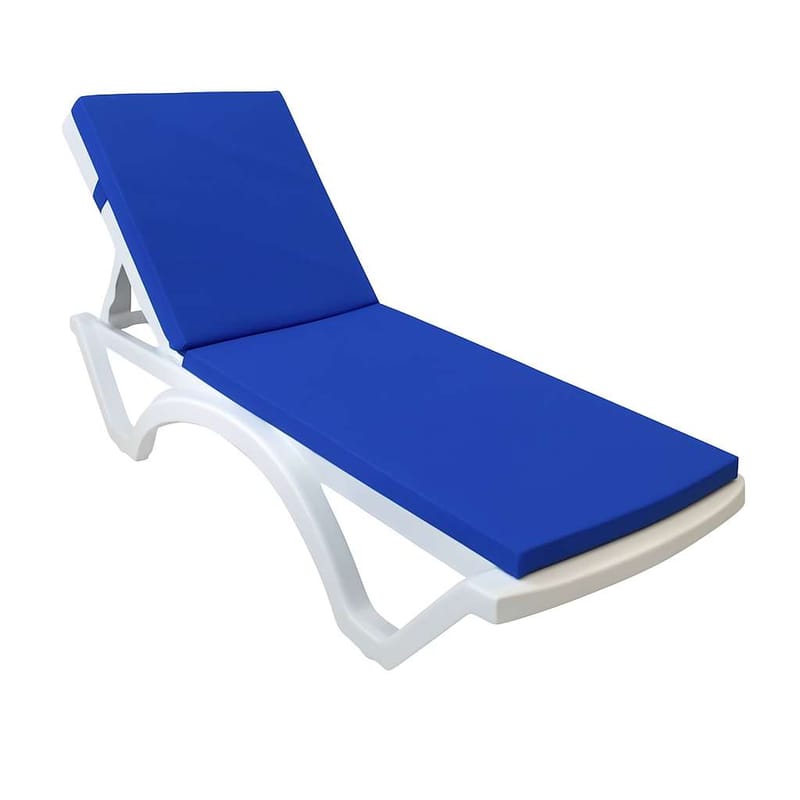 Travos Solstolpute - Blå - Hagemøbler - Puter - Puter til solseng