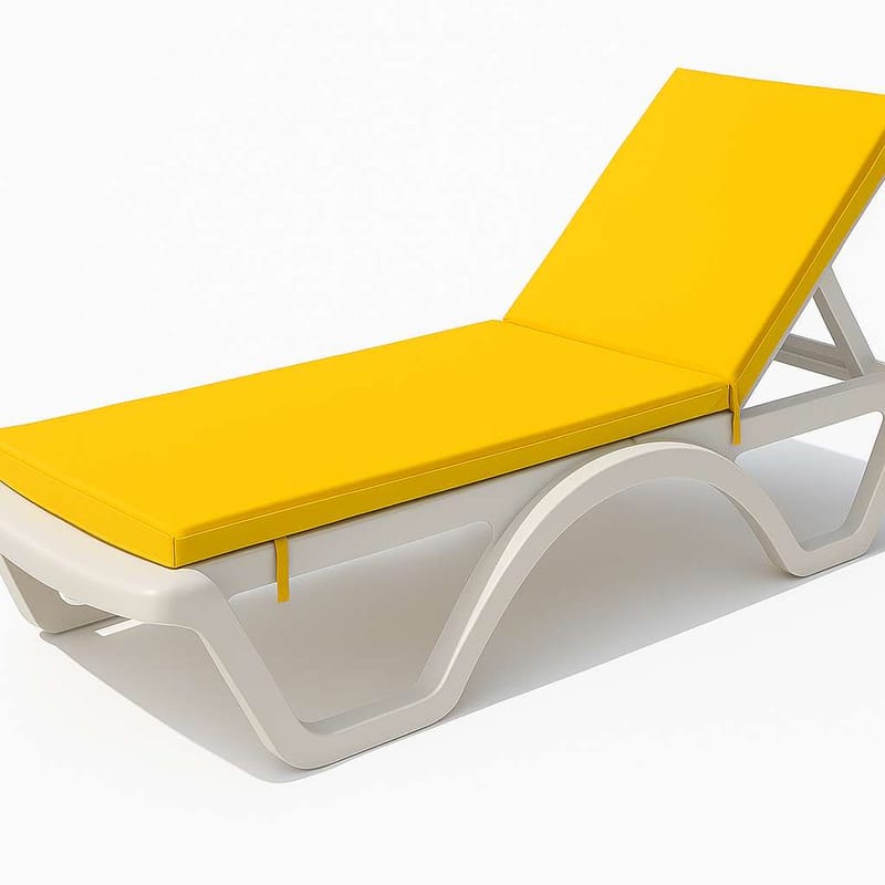 Travos Solstolpute - Gul - Hagemøbler - Puter - Puter til solseng