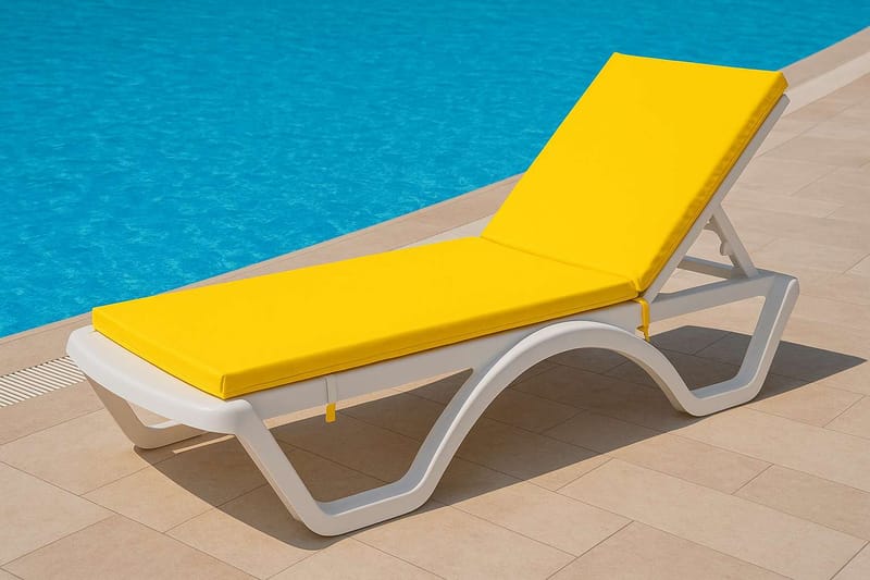 Travos Solstolpute - Gul - Hagemøbler - Puter - Puter til solseng