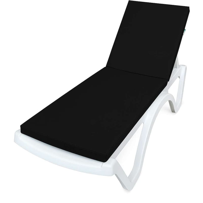 Travos Solstolpute - Svart - Hagemøbler - Puter - Puter til solseng