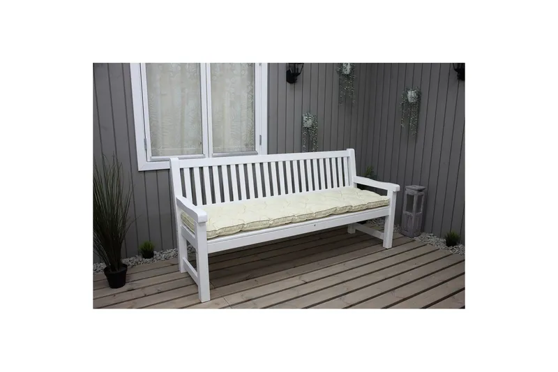 Utendørs sofapute Brooklyn 190 cm Beige - Beige - Hagemøbler - Puter - Sofaputer & benkeputer
