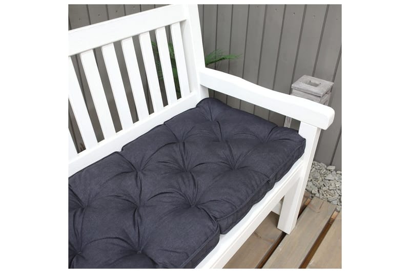 Utendørs sofapute Brooklyn 190 cm Svart - Svart - Hagemøbler - Puter - Sofaputer & benkeputer