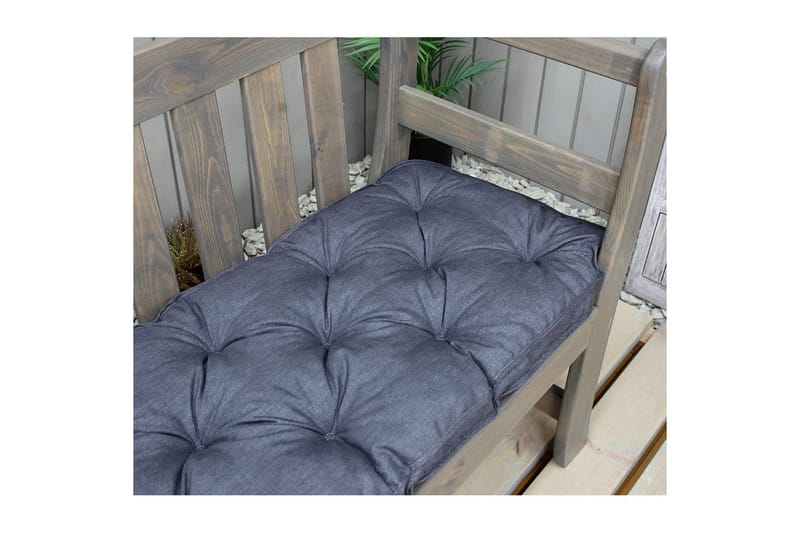 Utendørs sofapute Rosenborg 130 cm, svart - Hagemøbler - Puter - Sofaputer & benkeputer