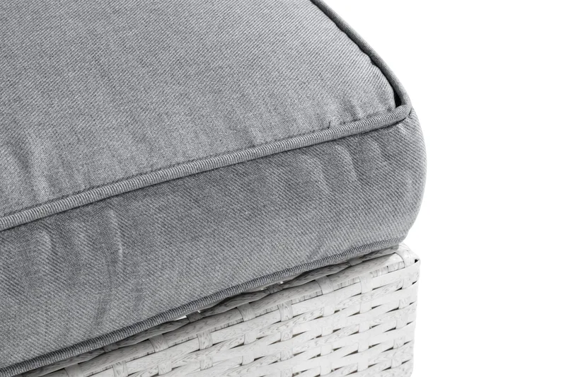 Bahamas Putetrekk til Midtmodul - Lysegrå - Hagemøbler - Puter - Utendørstrekk