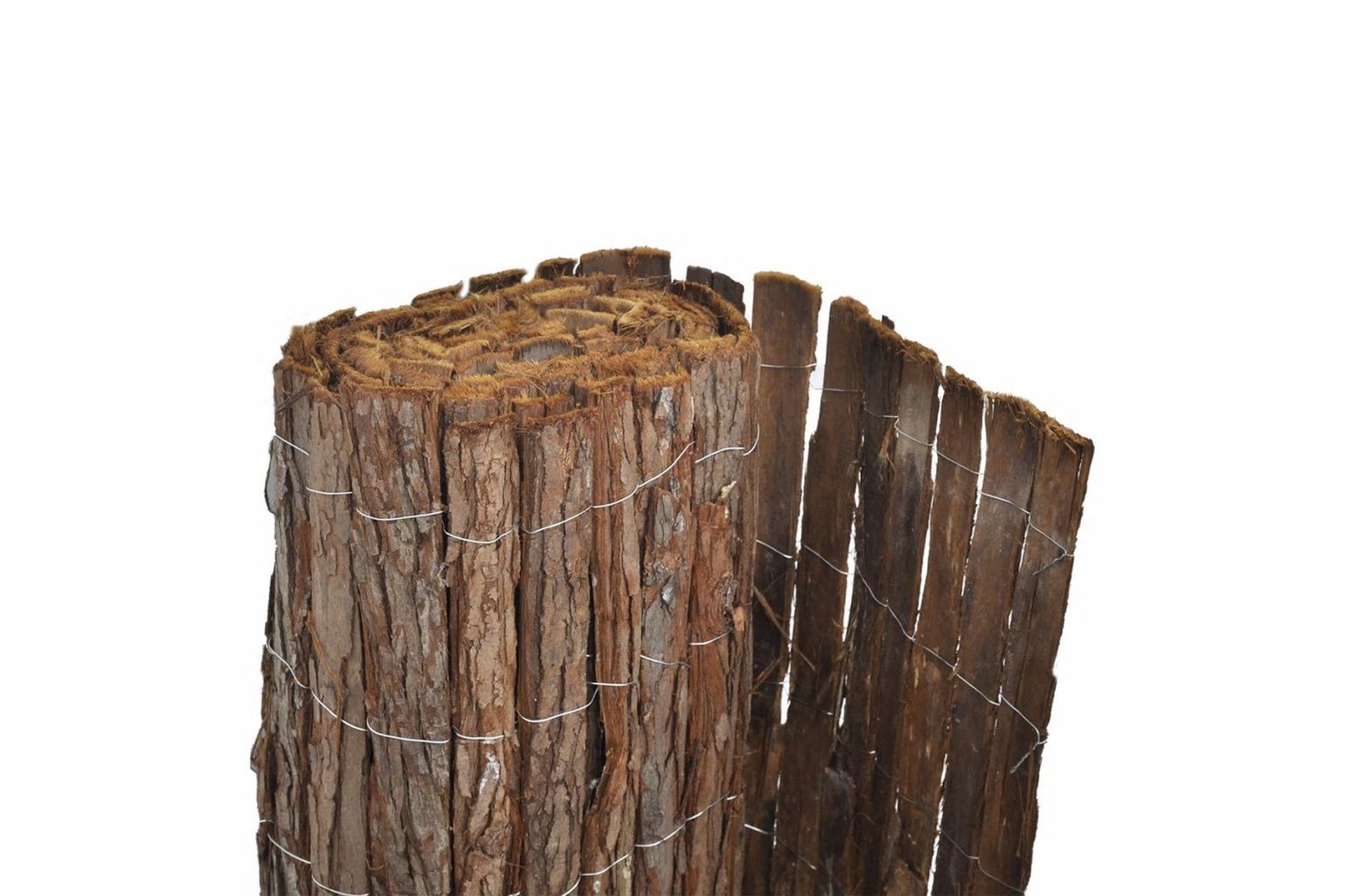 Barkgjerde 400x100 cm - Hagemøbler - Solbeskyttelse - Avskjerming & vindskjerm