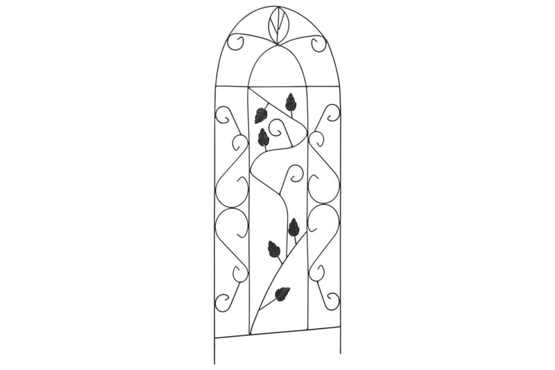 Klatreplantestativ 3 stk svart 40x100 cm jern - Hagemøbler - Solbeskyttelse - Avskjerming & vindskjerm - Espalier