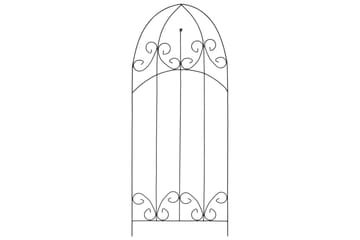 Planteklatrestativ 3 stk svart 40x100 cm jern - Hagemøbler - Solbeskyttelse - Avskjerming & vindskjerm - Espalier