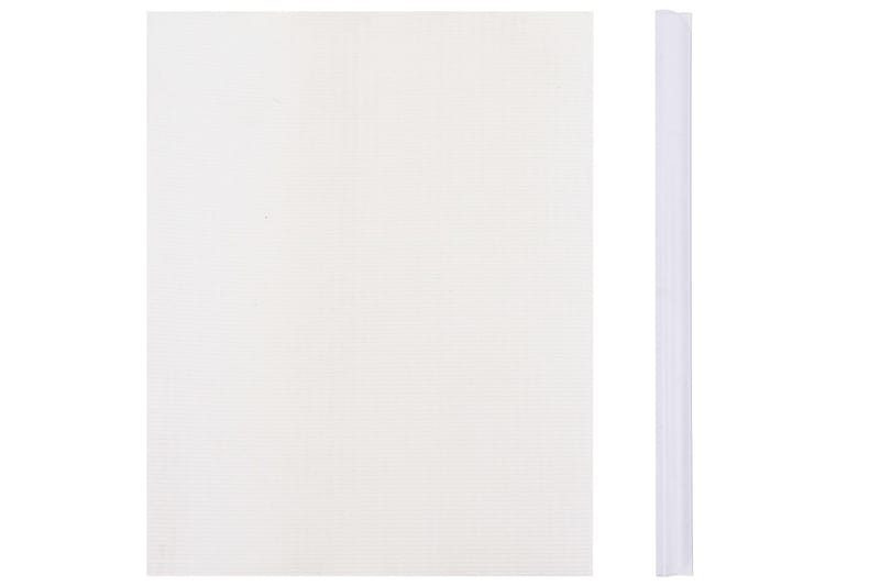 Hageskjerm 4 stk PVC 35x0,19 m hvit - Hvit - Sikkerhet & vindubeskyttelse veranda - Avskjerming & vindskjerm - Skjerm