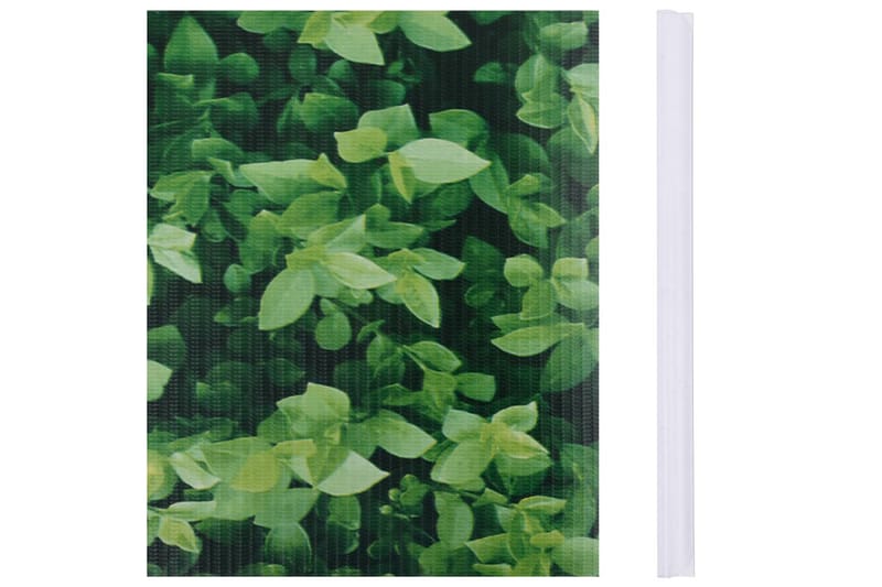 Hageskjerm PVC 35x0,19 m grønn - Grøn - Sikkerhet & vindubeskyttelse veranda - Avskjerming & vindskjerm - Skjerm