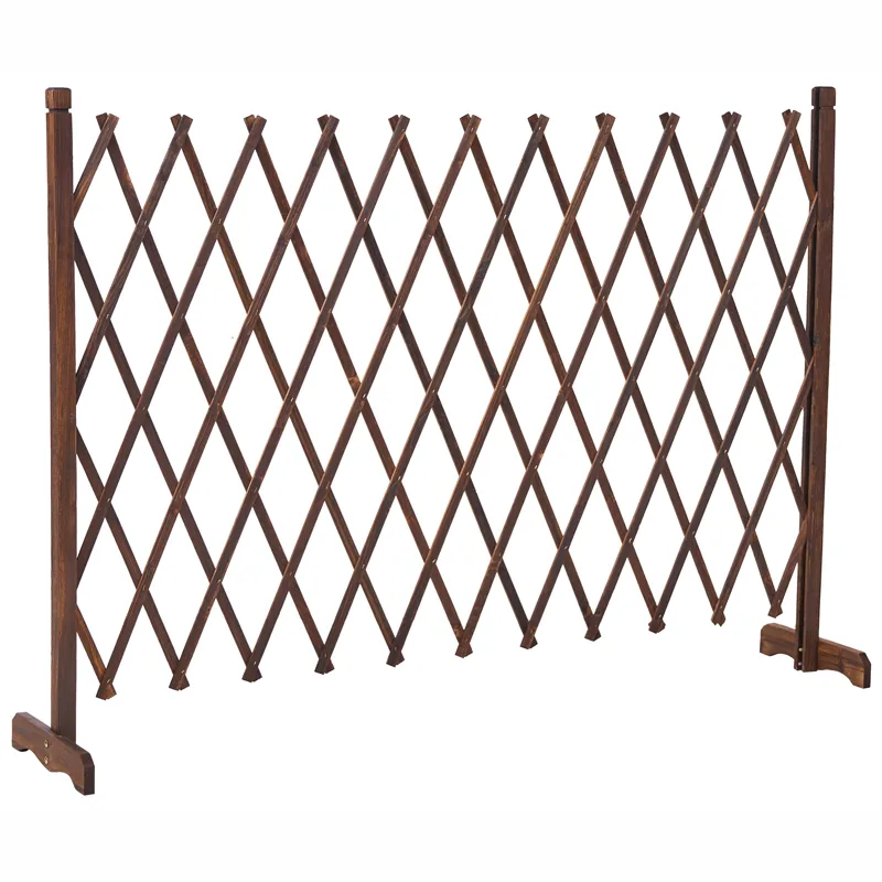 Hagespaljé Sciolze uttrekkbar, Brun