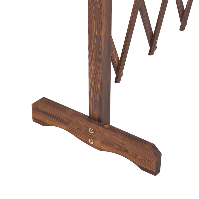 Hagespaljé Sciolze uttrekkbar - Brun - Hagemøbler - Solbeskyttelse - Avskjerming & vindskjerm - Espalier