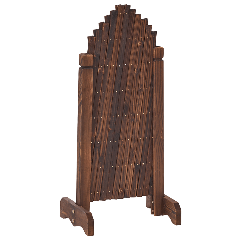 Hagespaljé Pavarolo uttrekkbar - Brun - Hagemøbler - Solbeskyttelse - Avskjerming & vindskjerm - Espalier