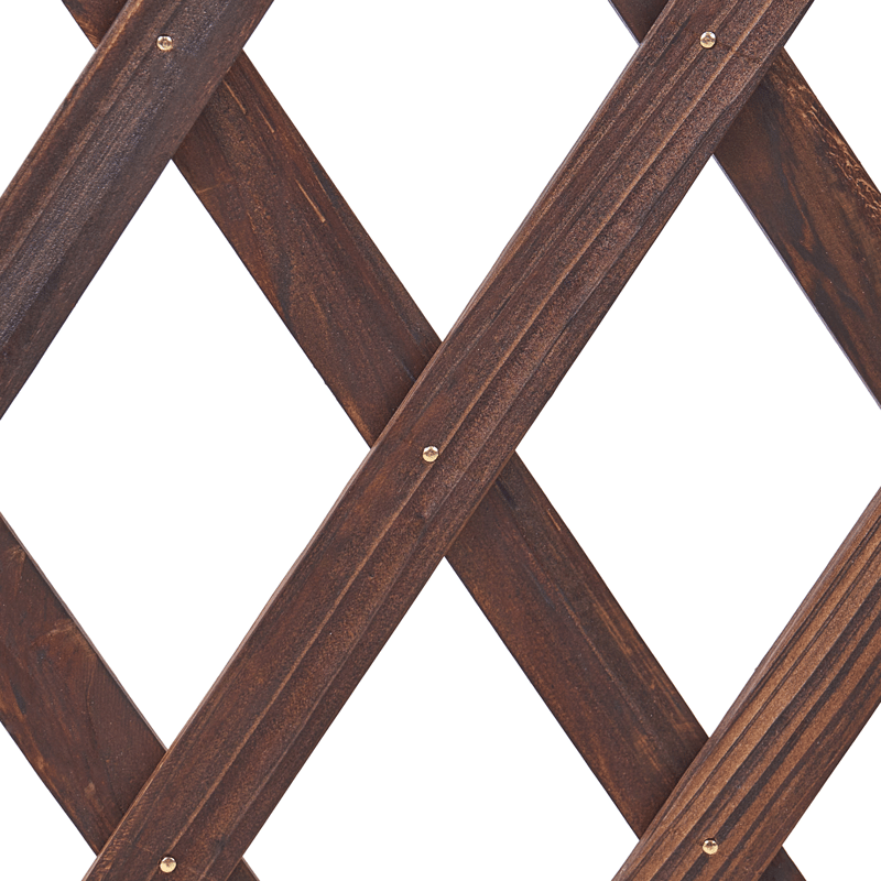 Hagespaljé Pavarolo uttrekkbar - Brun - Hagemøbler - Solbeskyttelse - Avskjerming & vindskjerm - Espalier