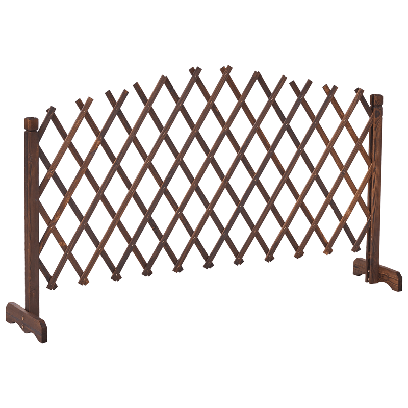 Hagespaljé Pavarolo uttrekkbar, Brun