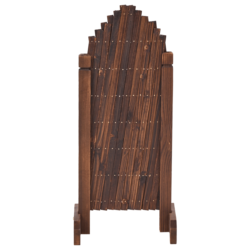 Hagespaljé Pavarolo uttrekkbar - Brun - Hagemøbler - Solbeskyttelse - Avskjerming & vindskjerm - Espalier