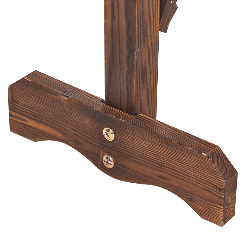 Hagespaljé Pavarolo uttrekkbar - Brun - Hagemøbler - Solbeskyttelse - Avskjerming & vindskjerm - Espalier