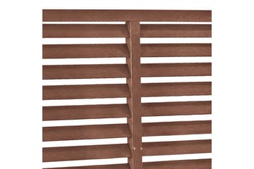 Lamellgjerde WPC 180x180 cm brun - Brun - Hagemøbler - Solbeskyttelse - Avskjerming & vindskjerm