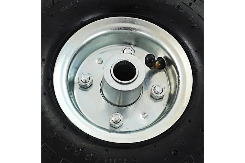 Sekketrallehjul 4 stk gummi 4,10/3,50-4 (260x83) - Hagemøbler - Solbeskyttelse - Avskjerming & vindskjerm