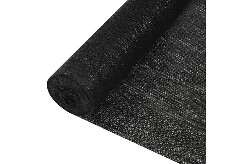 Skjermnett svart 1,5x10 m HDPE 150 g/m² - Svart - Hagemøbler - Solbeskyttelse - Avskjerming & vindskjerm