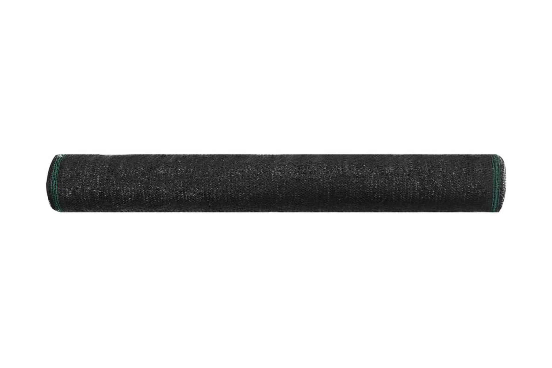 Tennisskjerm HDPE 1,2x25 m svart - Hagemøbler - Solbeskyttelse - Avskjerming & vindskjerm