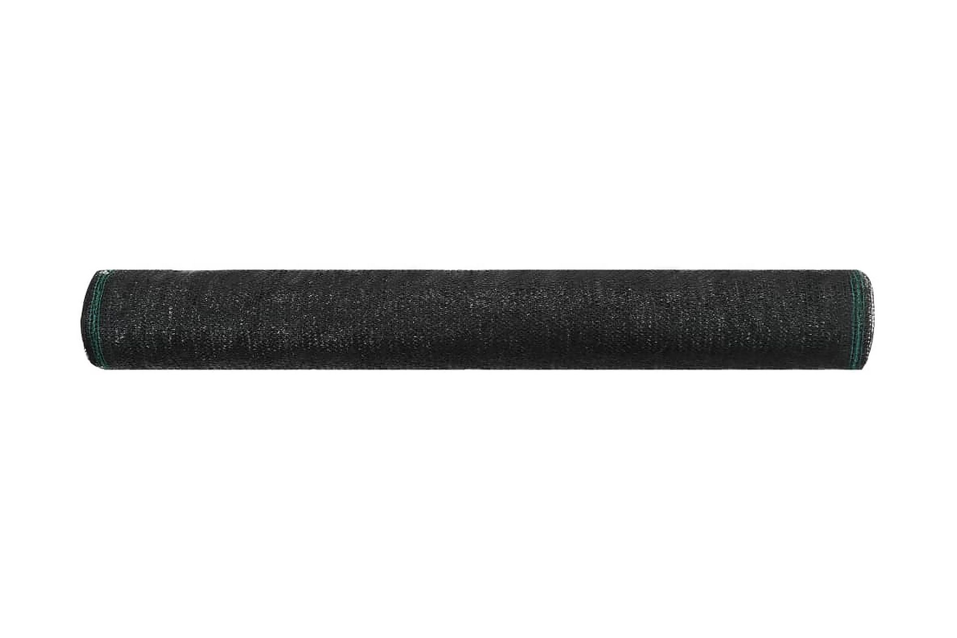 Tennisskjerm HDPE 1,4x100 m svart - Hagemøbler - Solbeskyttelse - Avskjerming & vindskjerm