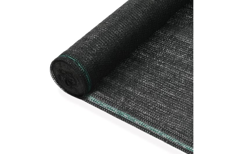 Tennisskjerm HDPE 1,4x25 m svart - Hagemøbler - Solbeskyttelse - Avskjerming & vindskjerm