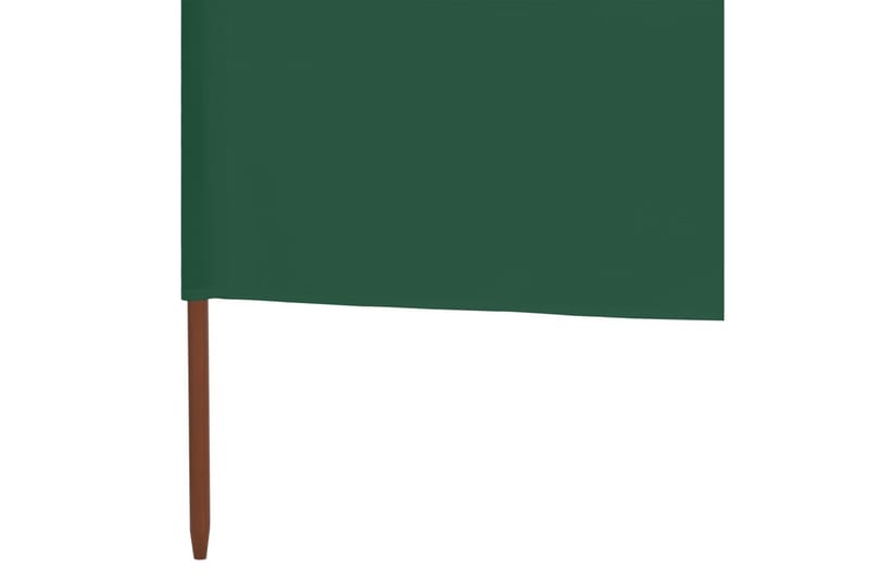 Vindskjerm 6 paneler stoff 800x80 cm grønn - Sikkerhet & vindubeskyttelse veranda - Avskjerming & vindskjerm - Skjerm