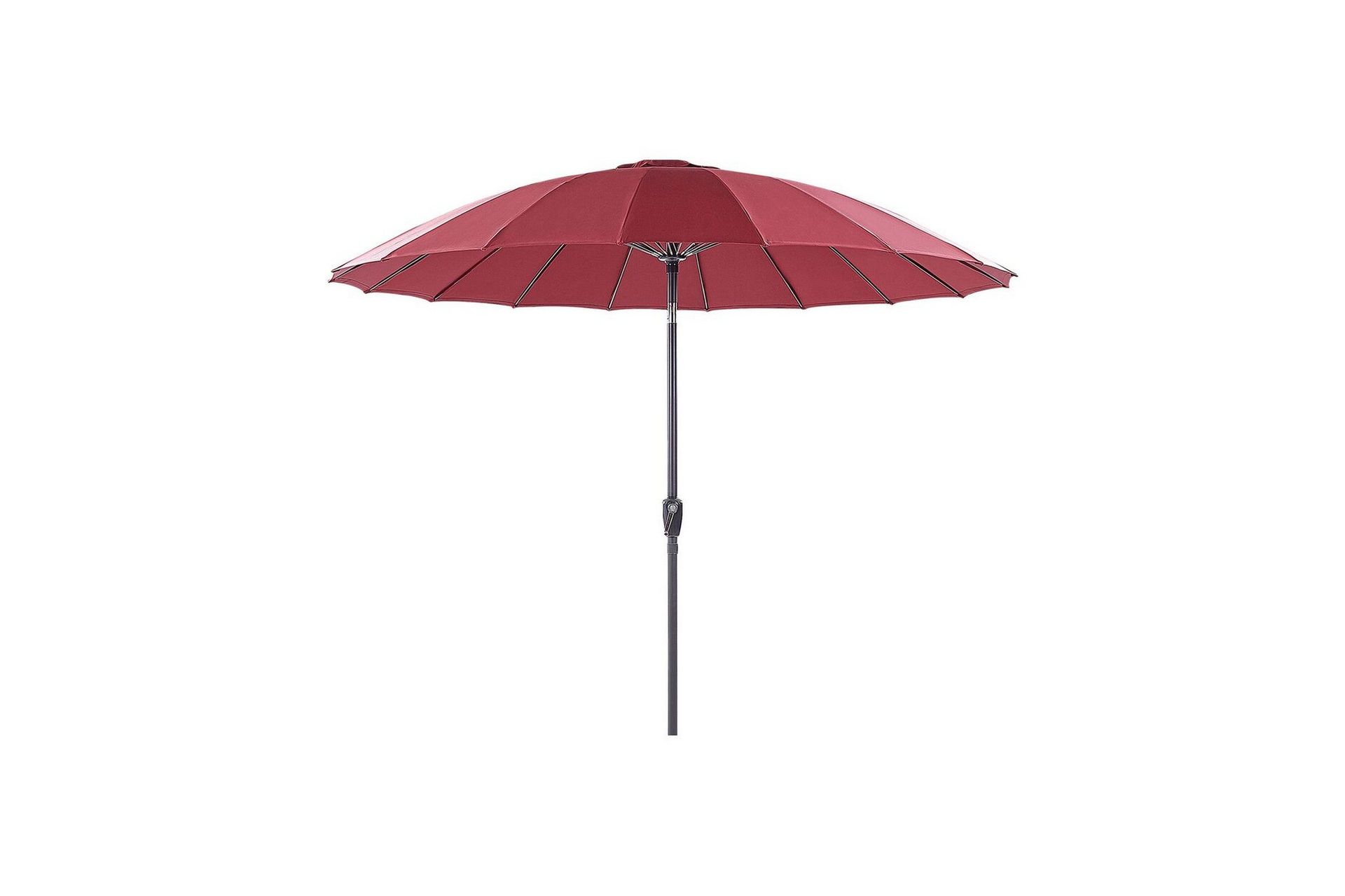 Faenza Parasol 255 cm - Rød Svart