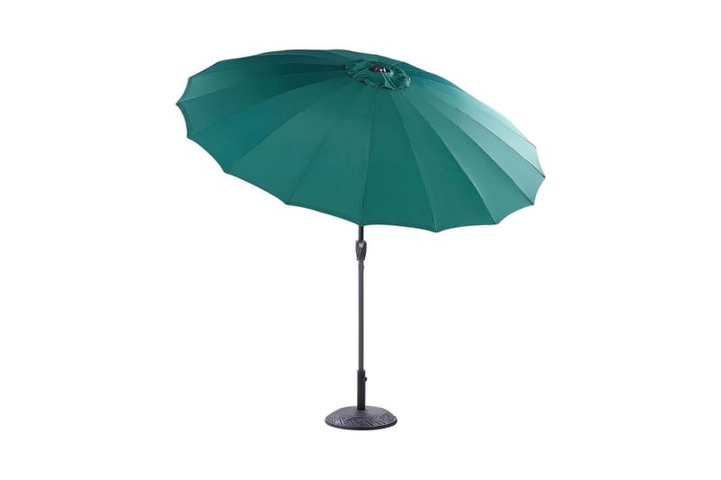 Faenza Parasol 255 cm - Grønn/Svart - Hagemøbler - Solbeskyttelse - Parasoller - Balkongparasoll