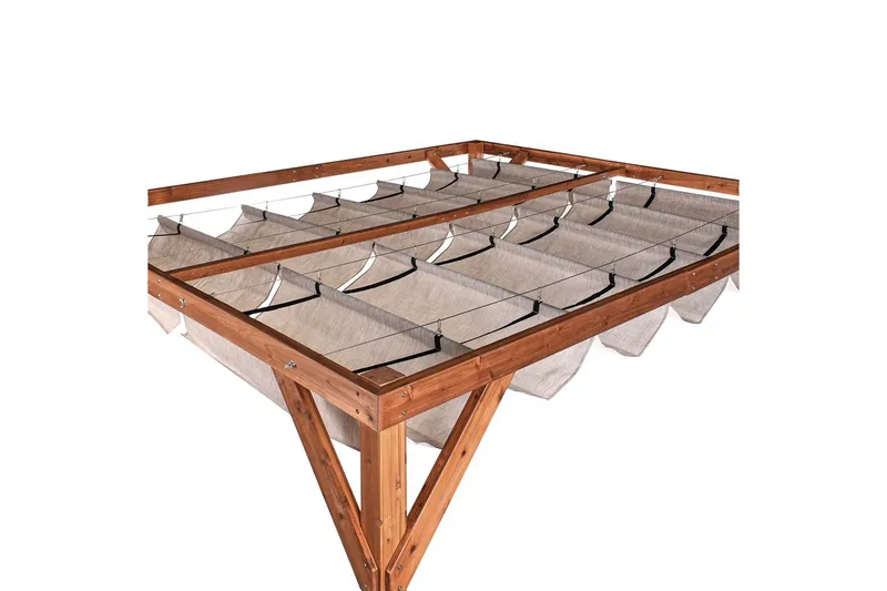 Hagepergola Villarosa - Hagemøbler - Solbeskyttelse - Pergola