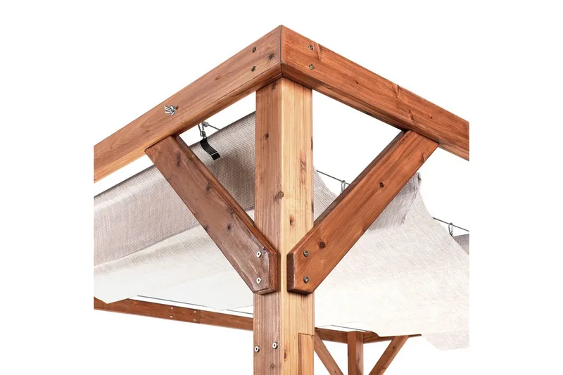 Hagepergola Villarosa - Hagemøbler - Solbeskyttelse - Pergola