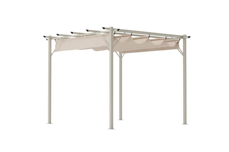 Loppes Pergola 3x3 Cortland - Hagemøbler - Solbeskyttelse - Pergola