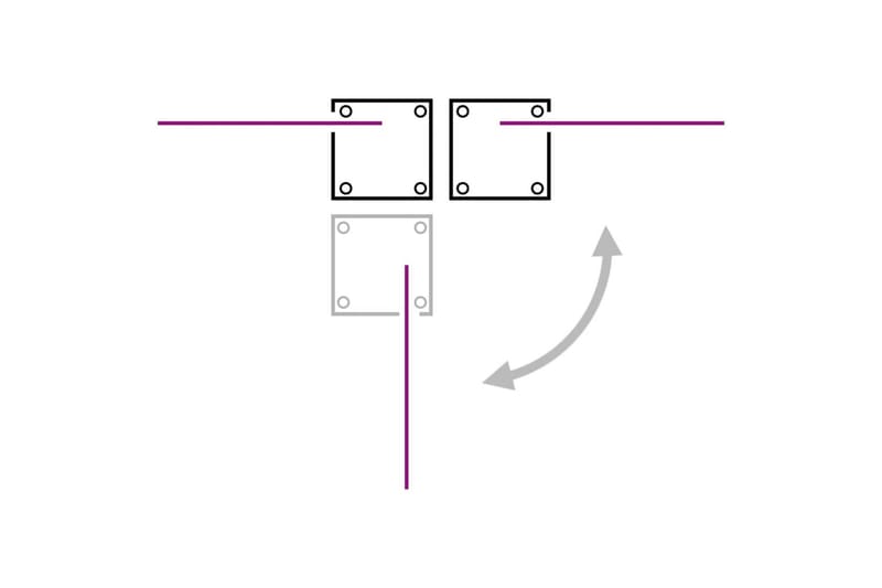 beBasic Uttrekkbar sidemarkise antrasitt 160x600 cm - AntrasittgrÃ¥ - Hagemøbler - Solbeskyttelse - Markiser - Balkongmarkise