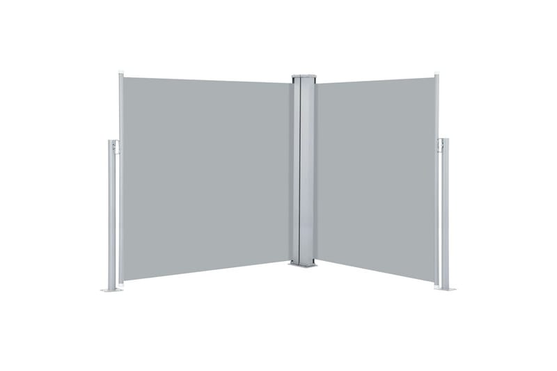 beBasic Uttrekkbar sidemarkise antrasitt 160x600 cm - AntrasittgrÃ¥ - Hagemøbler - Solbeskyttelse - Markiser - Balkongmarkise