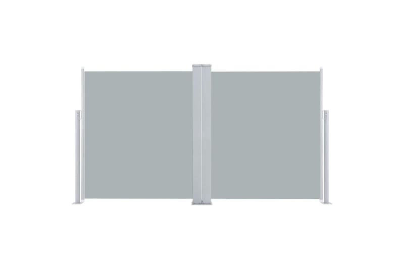 beBasic Uttrekkbar sidemarkise antrasitt 160x600 cm - AntrasittgrÃ¥ - Hagemøbler - Solbeskyttelse - Markiser - Balkongmarkise